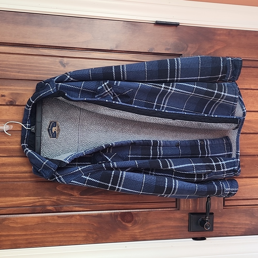 Freedom Foundry Large lined Flannel Shirt Jacket
